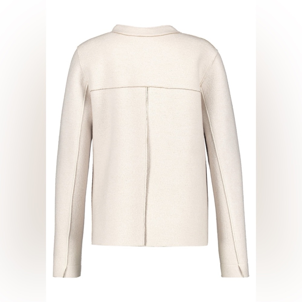 Gerry Webber Collection Ivory Two-Button Wool Blend Jacket - Picture 4 of 5